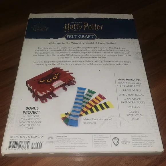 Harry Potter Felt Craft Kit - Picture 2 of 3